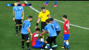 智利逆转美国，苏亚雷斯统治全场