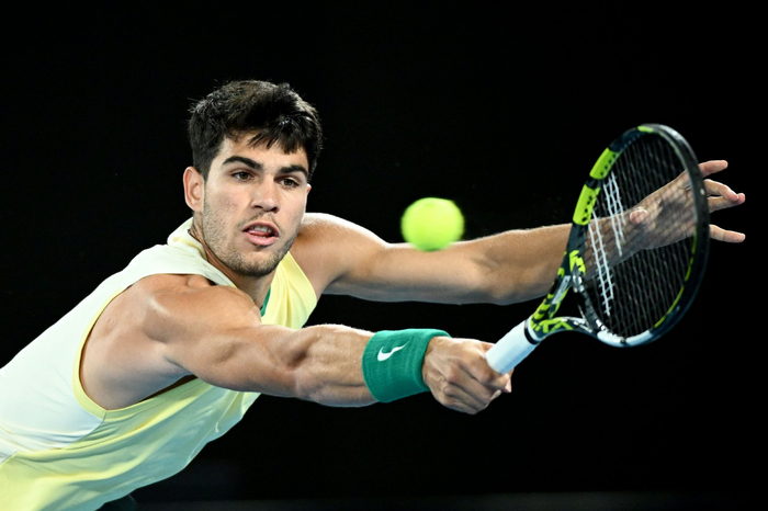 世界网球队力克澳大利亚网球队，阿尔卡拉斯高光表现