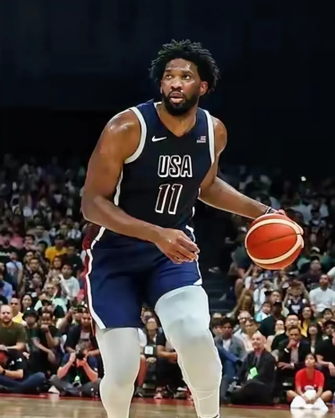 黄蜂轻取立陶宛男篮,恩比德统治全场 黄蜂轻取立陶宛男篮,恩比德统治全场